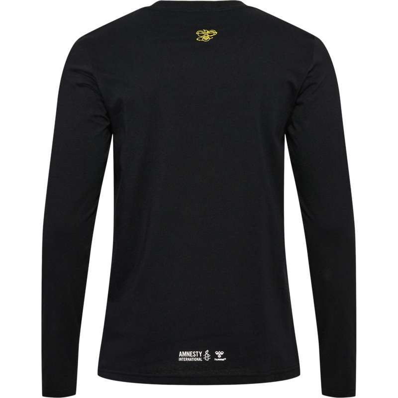 Pánské Tričko Hummel Amnesty L/S Černé | 687595-590