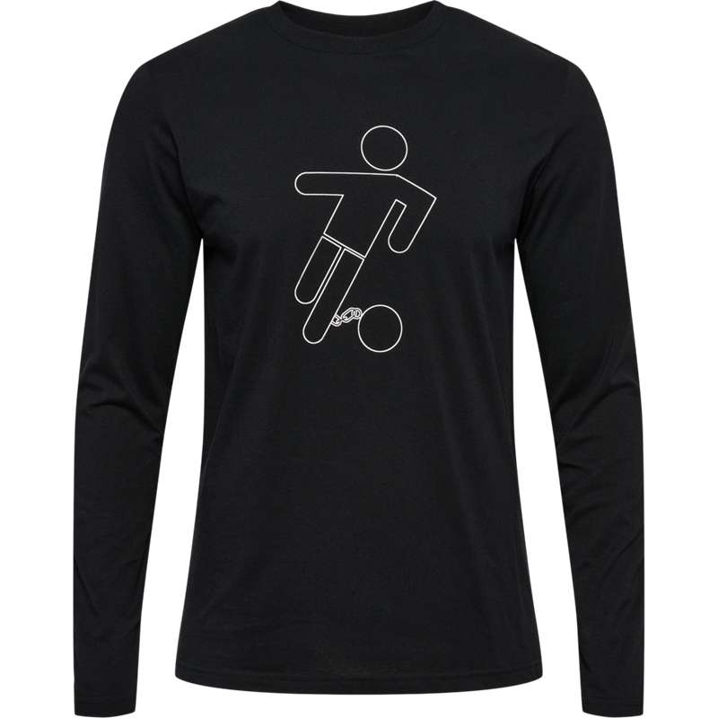 Pánské Tričko Hummel Amnesty L/S Černé | 687595-590