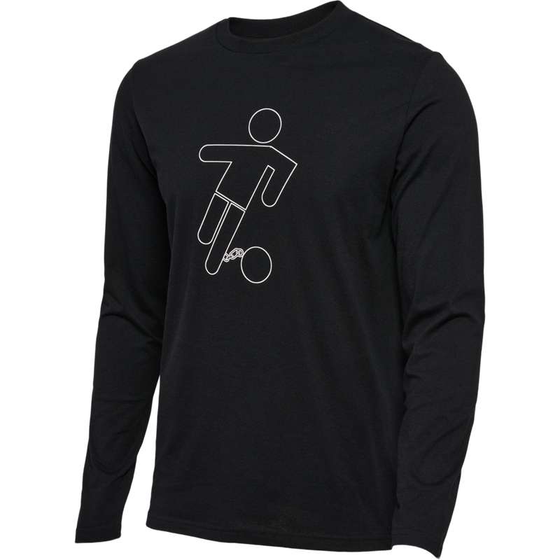 Pánské Tričko Hummel Amnesty L/S Černé | 687595-590