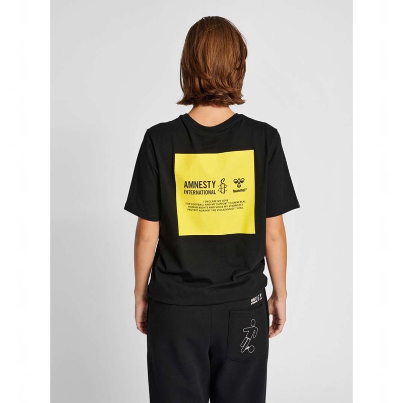 Pánské Tričko Hummel Amnesty Label Šedé | 659841-403