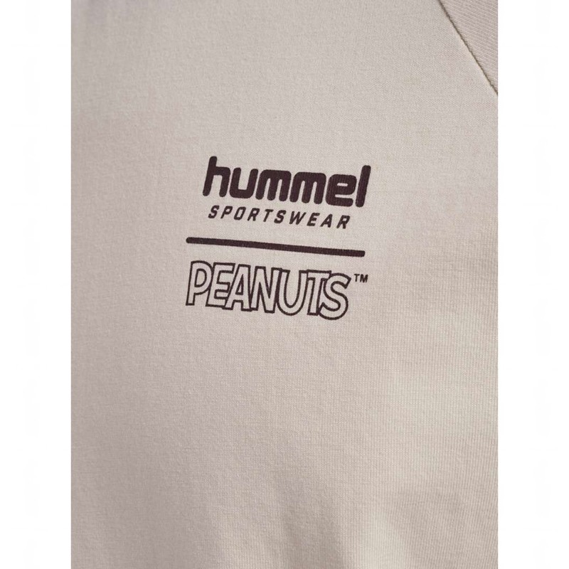Pánské Tričko Hummel Archive S/S Peanuts Béžový | 510888-514