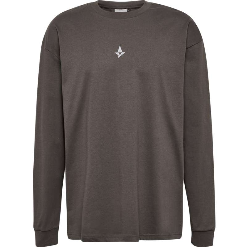 Pánské Tričko Hummel Astralis 24 Fan 2016 Loose Ls Čokolády | 524429-734