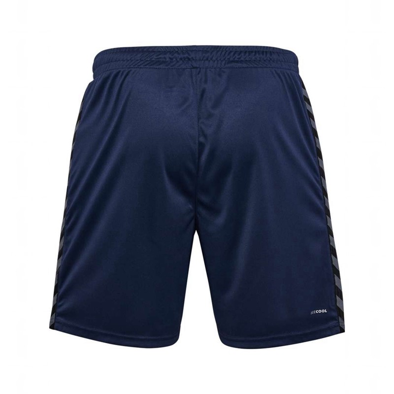 Pánské Tričko Hummel Authentic Pl Tmavě Blankyt | 141744-132
