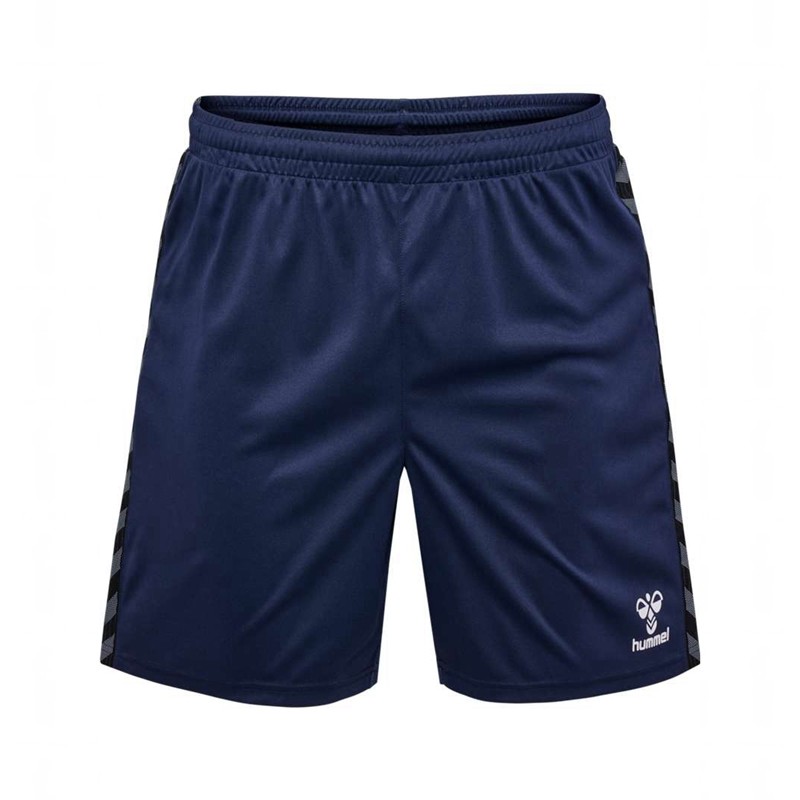 Pánské Tričko Hummel Authentic Pl Tmavě Blankyt | 141744-132