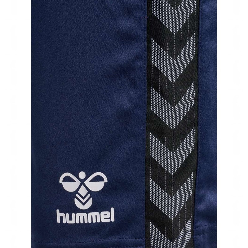 Pánské Tričko Hummel Authentic Pl Tmavě Blankyt | 141744-132