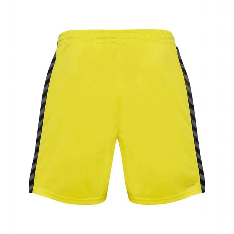Pánské Tričko Hummel Authentic Pl Žluté | 991531-487