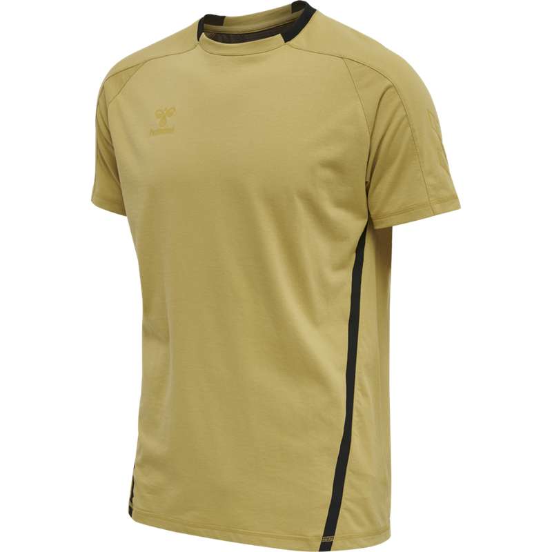 Pánské Tričko Hummel Cima Xk S/S Žluté | 314469-585