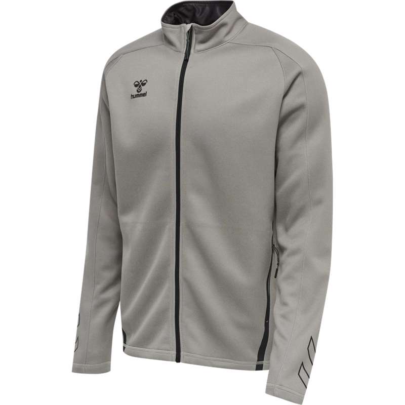 Pánské Tričko Hummel Cima Xk Zip Šedé | 049344-171