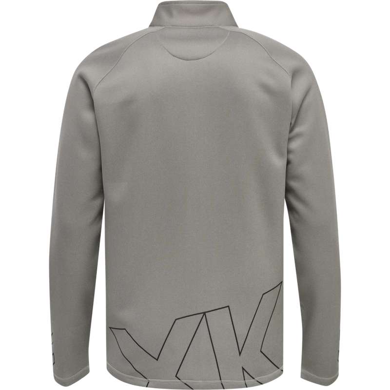 Pánské Tričko Hummel Cima Xk Zip Šedé | 049344-171