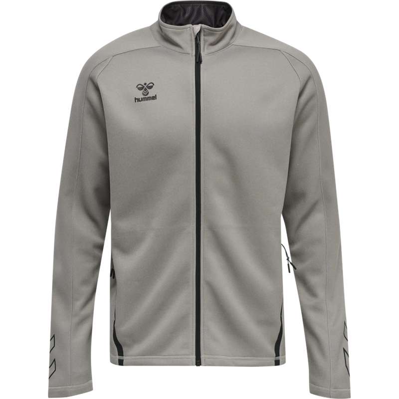 Pánské Tričko Hummel Cima Xk Zip Šedé | 049344-171