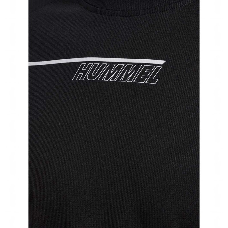 Pánské Tričko Hummel Court Light Weight L/S Černé | 227729-236