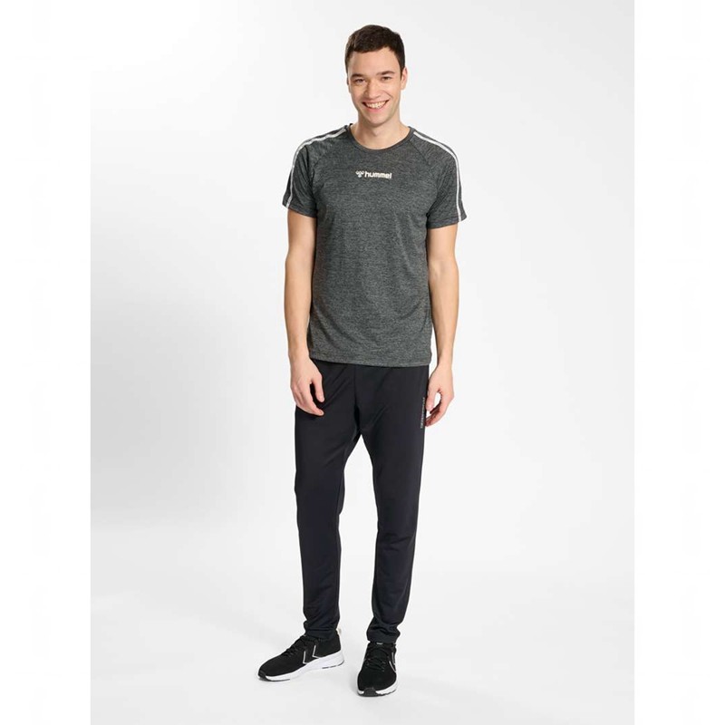 Pánské Tričko Hummel Ducas S/S Černé | 861520-255