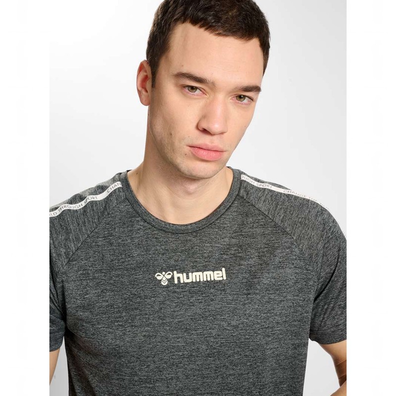 Pánské Tričko Hummel Ducas S/S Černé | 861520-255