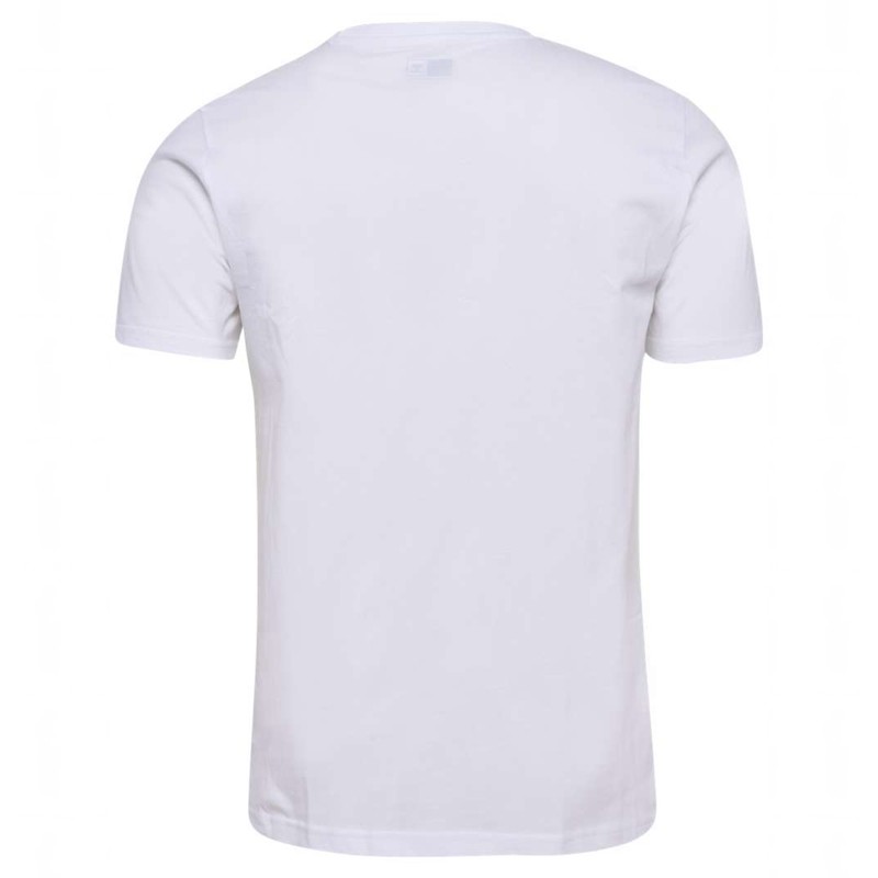 Pánské Tričko Hummel Elemental Logo Cotton Bílé | 560255-140
