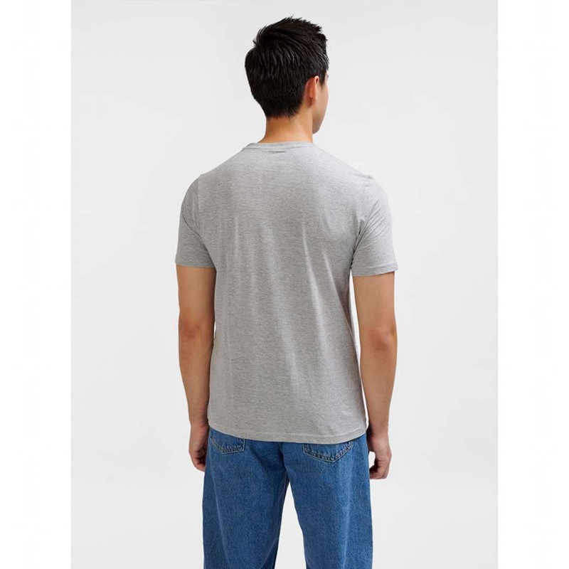 Pánské Tričko Hummel Elemental Logo Cotton Šedé | 902248-014
