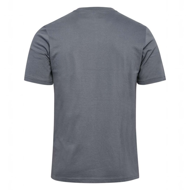 Pánské Tričko Hummel Elemental Logo Cotton Šedé | 046292-106
