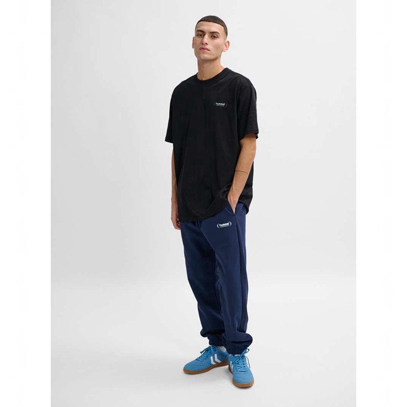Pánské Tričko Hummel Felix Loose Černé | 505149-162