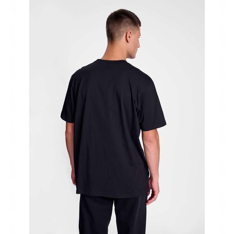 Pánské Tričko Hummel Felix Loose Černé | 505149-162