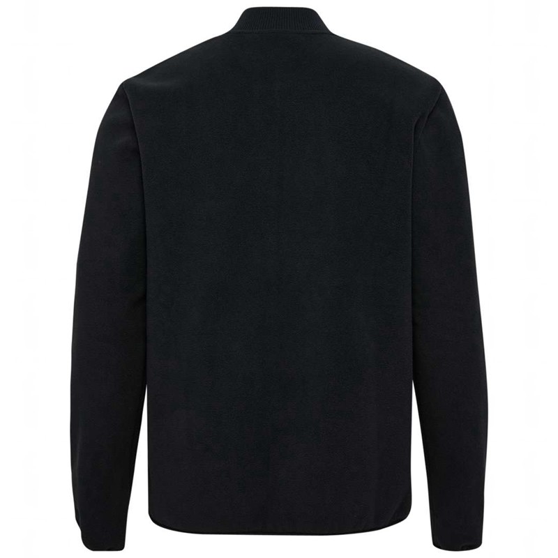 Pánské Tričko Hummel Fleece Zip Bee Černé | 707399-486