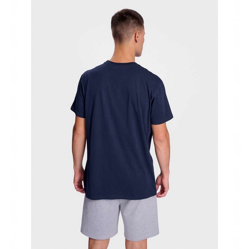 Pánské Tričko Hummel Go 2.0 Logo S/S Tmavě Blankyt | 232312-507