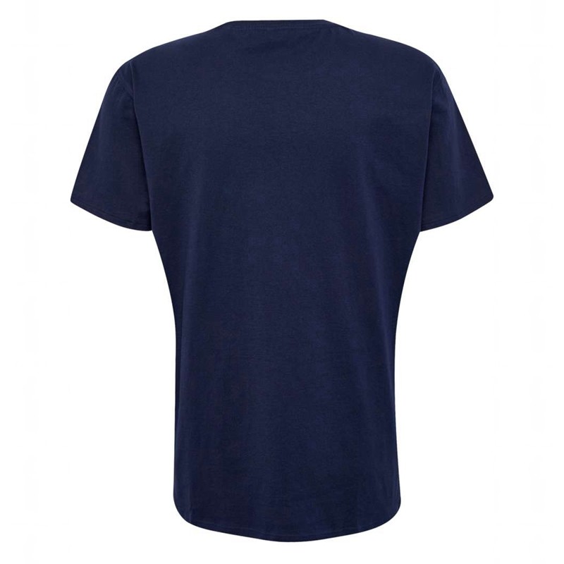 Pánské Tričko Hummel Go 2.0 Logo S/S Tmavě Blankyt | 232312-507