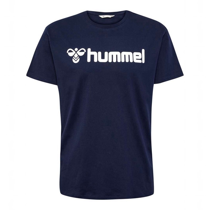 Pánské Tričko Hummel Go 2.0 Logo S/S Tmavě Blankyt | 232312-507
