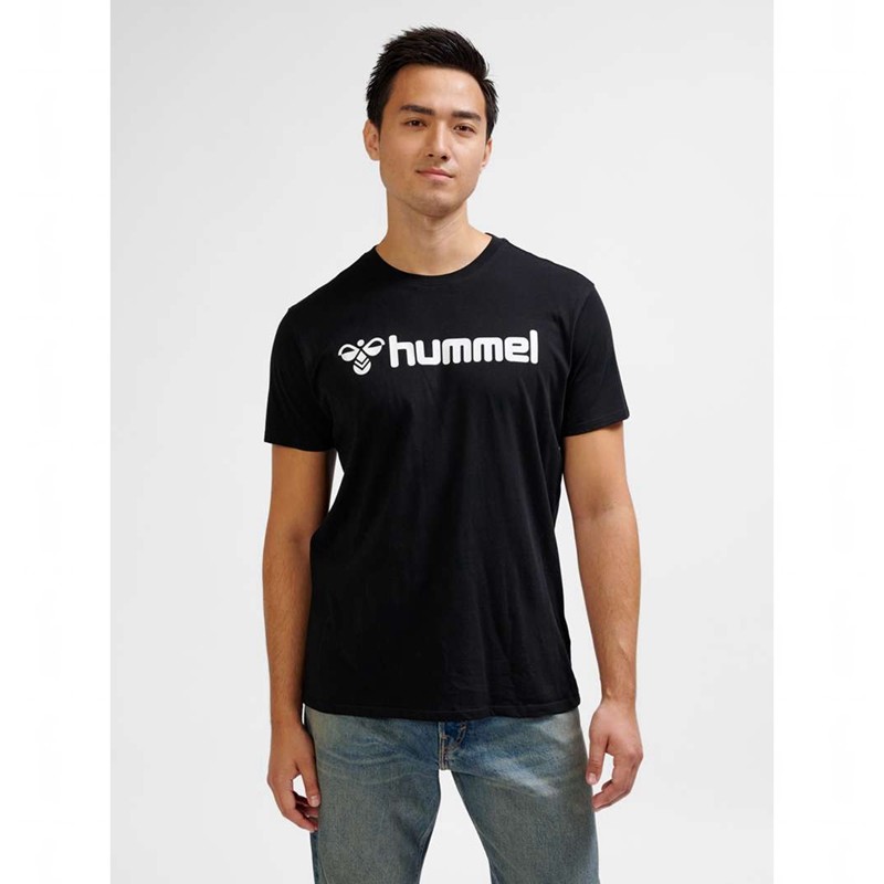 Pánské Tričko Hummel Go 2.0 Logo S/S Černé | 196186-260