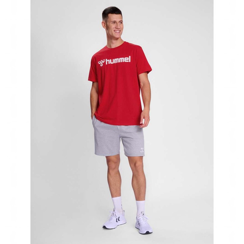 Pánské Tričko Hummel Go 2.0 Logo S/S Červené | 033474-463