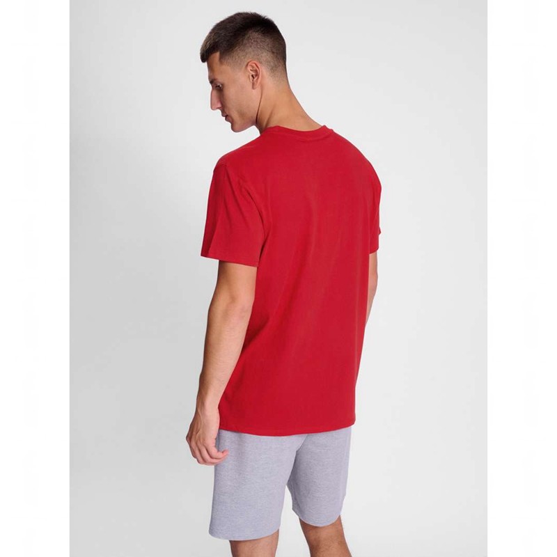 Pánské Tričko Hummel Go 2.0 Logo S/S Červené | 033474-463