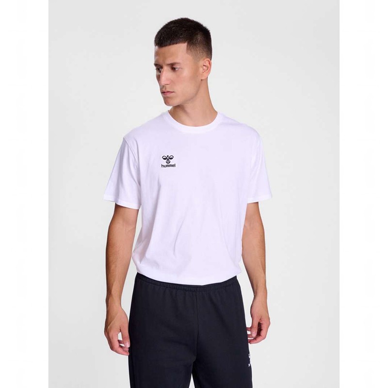 Pánské Tričko Hummel Go 2.0 S/S Bílé | 972746-436