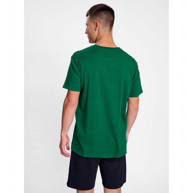 Pánské Tričko Hummel Go 2.0 S/S Zelene | 602261-376