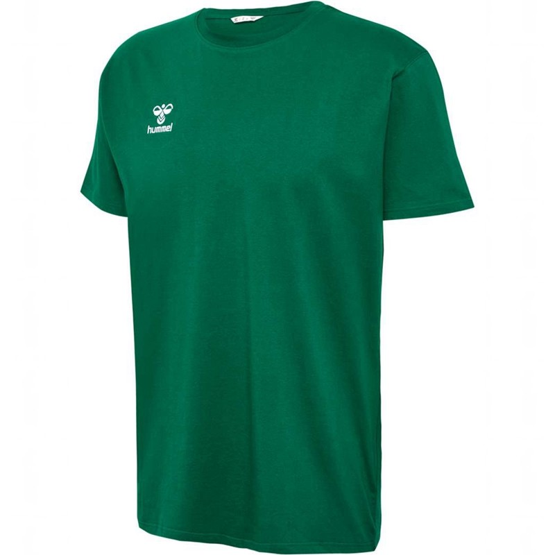 Pánské Tričko Hummel Go 2.0 S/S Zelene | 602261-376