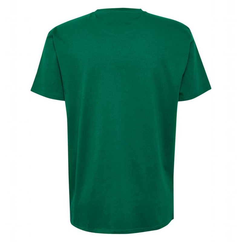 Pánské Tričko Hummel Go 2.0 S/S Zelene | 602261-376
