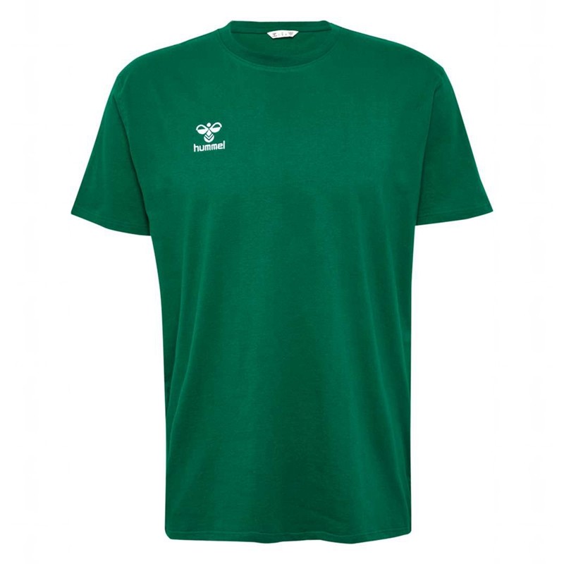Pánské Tričko Hummel Go 2.0 S/S Zelene | 602261-376