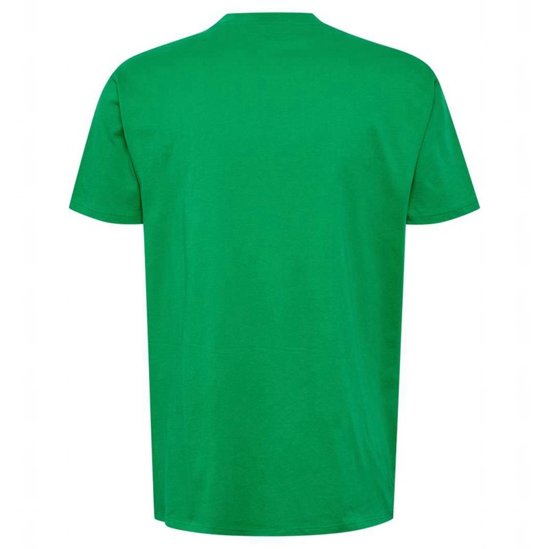 Pánské Tričko Hummel Go 2.0 S/S Zelene | 659500-095