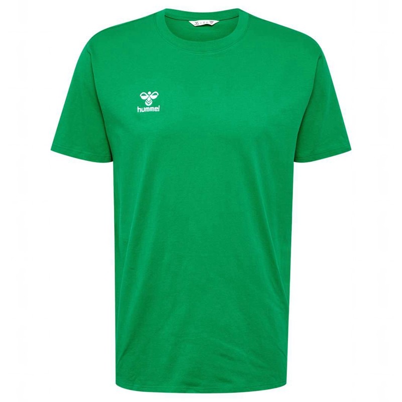 Pánské Tričko Hummel Go 2.0 S/S Zelene | 659500-095