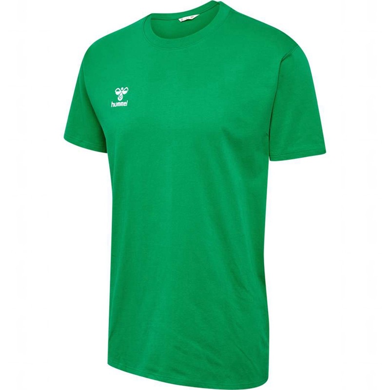 Pánské Tričko Hummel Go 2.0 S/S Zelene | 659500-095