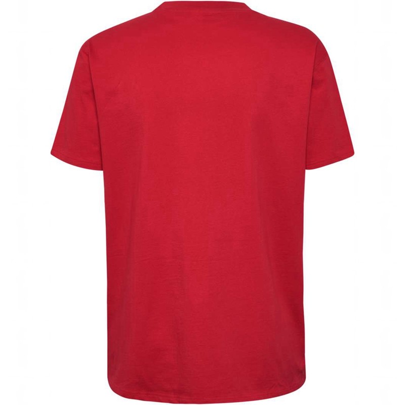 Pánské Tričko Hummel Go 2.0 S/S Červené | 755726-547