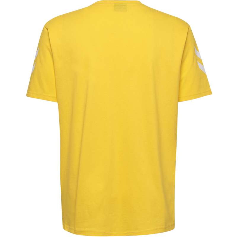 Pánské Tričko Hummel Go Cotton S/S Žluté | 453437-549