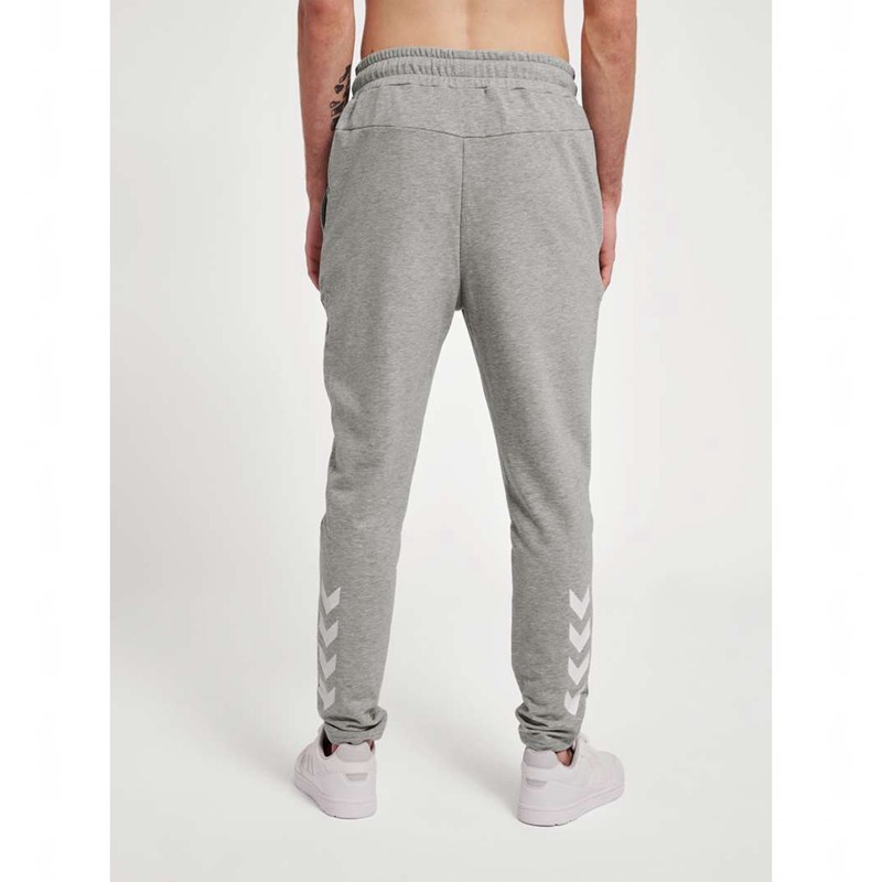 Pánské Tričko Hummel Isam 2.0 Tapered Šedé | 588011-768