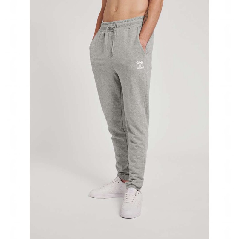 Pánské Tričko Hummel Isam 2.0 Tapered Šedé | 588011-768