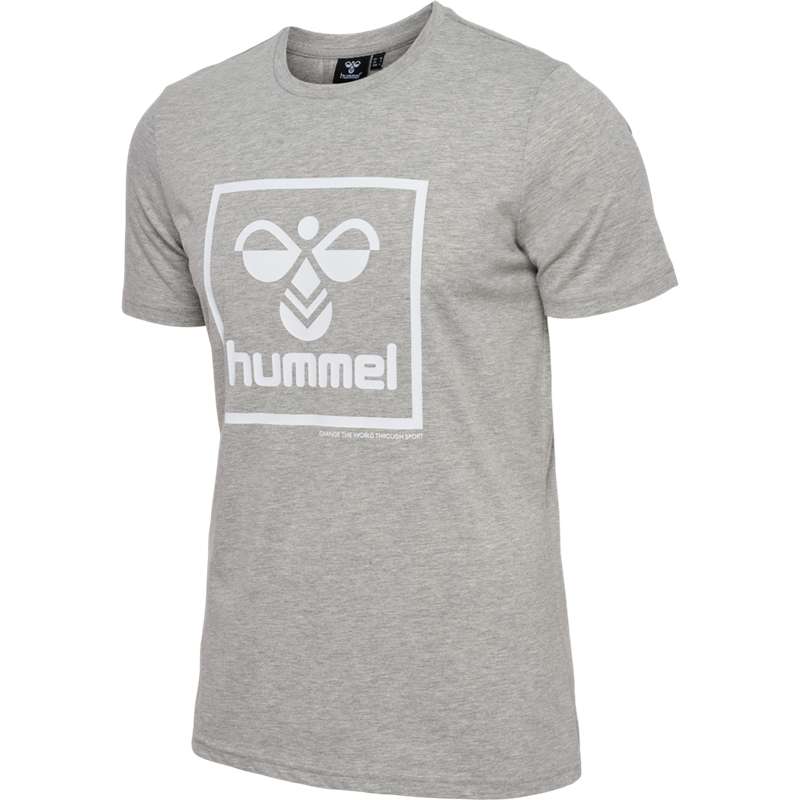 Pánské Tričko Hummel Isam 2.0 Šedé | 856202-436