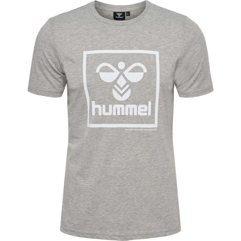 Pánské Tričko Hummel Isam 2.0 Šedé | 856202-436