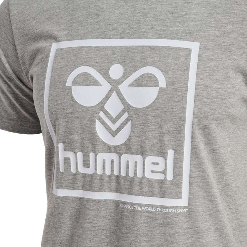 Pánské Tričko Hummel Isam 2.0 Šedé | 856202-436