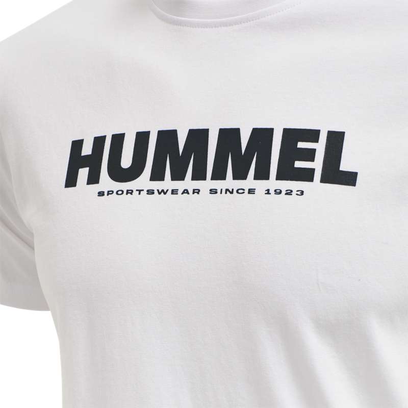 Pánské Tričko Hummel Legacy Bílé | 405374-234