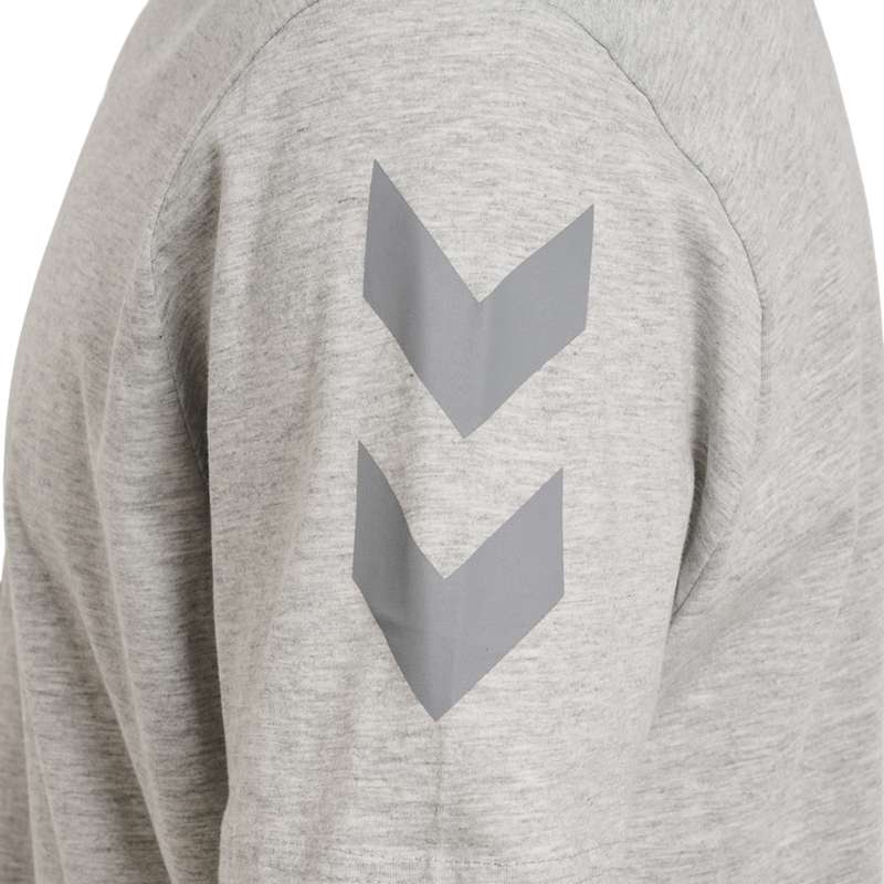 Pánské Tričko Hummel Legacy Chevron Plus Šedé | 946886-116
