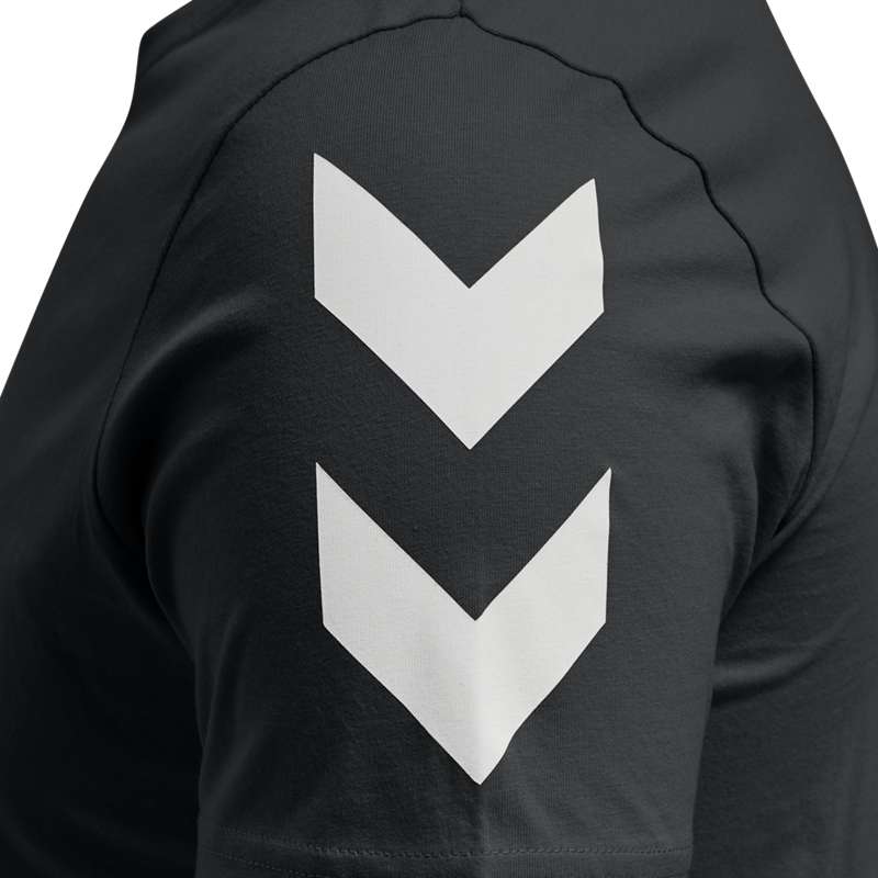 Pánské Tričko Hummel Legacy Chevron Plus Černé | 772224-327