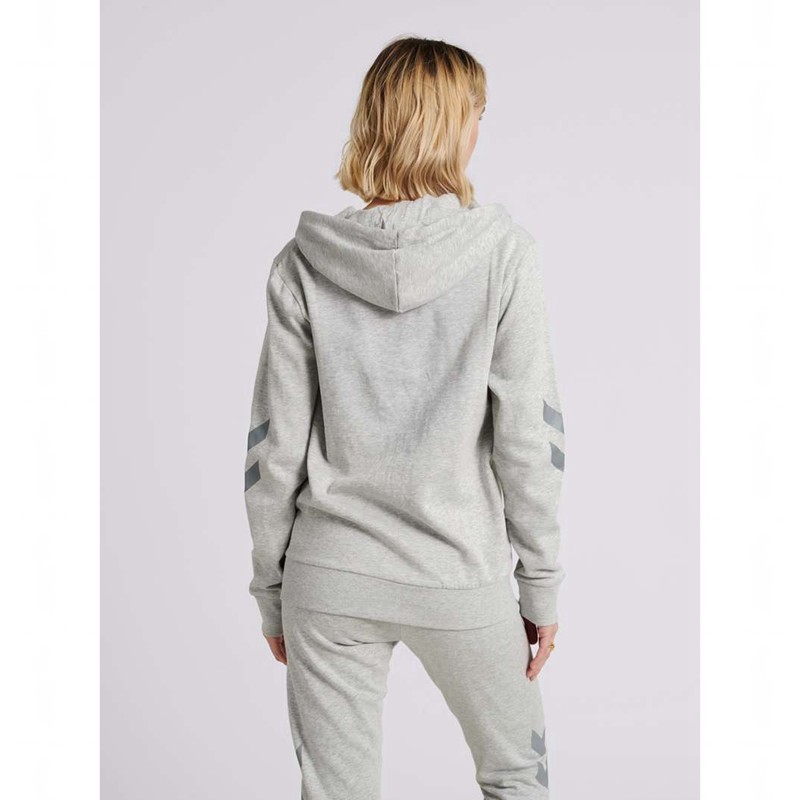 Pánské Tričko Hummel Legacy Zip Šedé | 054226-326