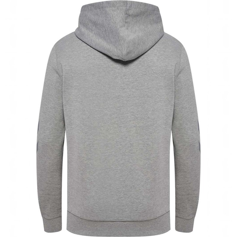 Pánské Tričko Hummel Legacy Zip Šedé | 054226-326