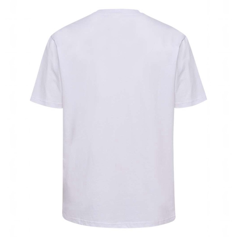 Pánské Tričko Hummel Loose S/S University Bee Bílé | 492016-221